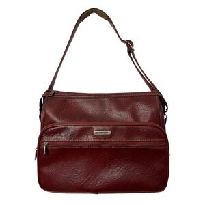Samsonite Vintage Silhouette II Carry On Travel Bag Oxblood Valentines Day Gift